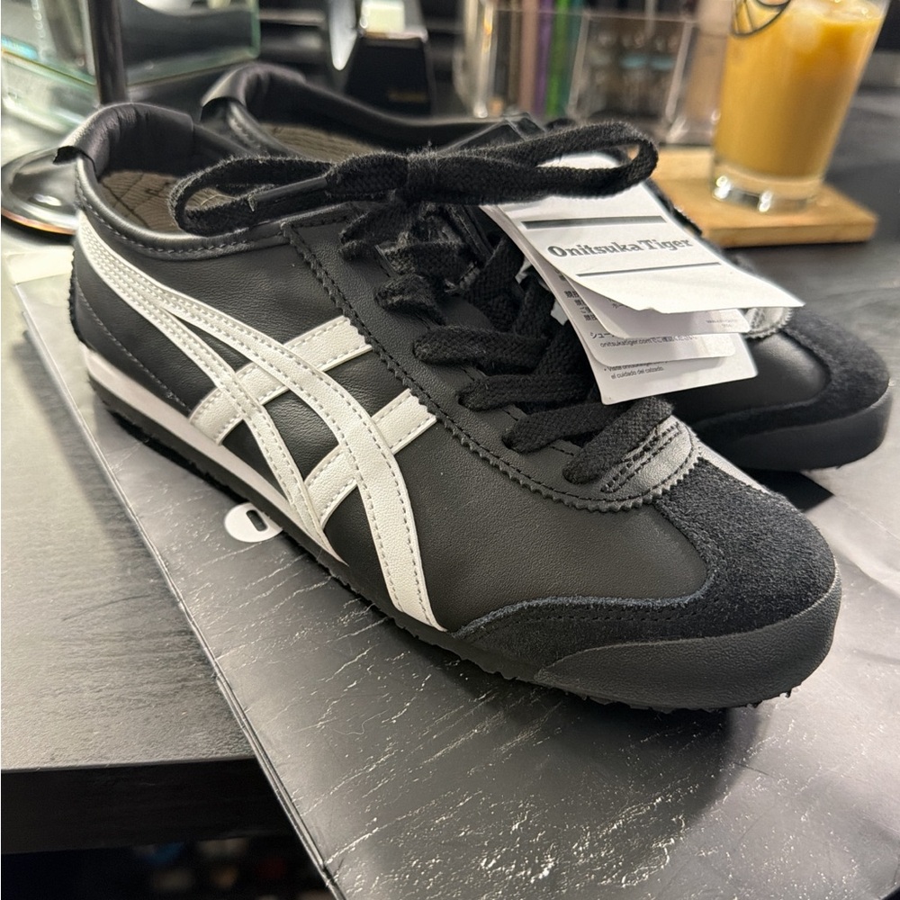 Onitsuka Tiger by Asics Black and White Sneakers